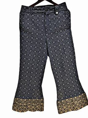 Authentic Gucci X Egonlab Horsebit Flared Pants